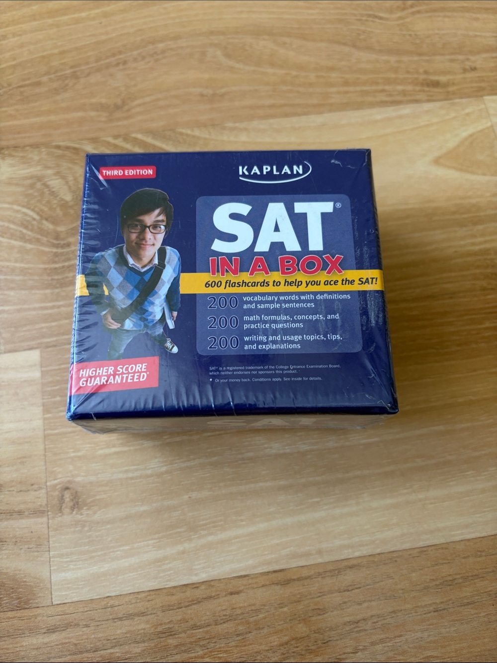 Kaplan SAT flash cards